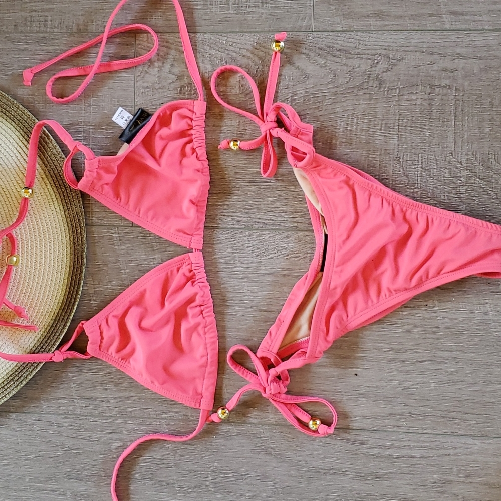BLVD Collection pink bikini size Medium